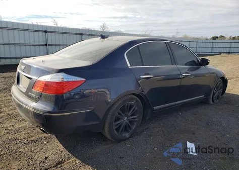 2009 Hyundai Genesis 4.6L from USA, damaged, VIN KMHGC46F59U047535
